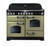 Falcon Classic Deluxe 110cm Induction Range Cooker Olive Green Chrome CDL110EIOGCH
