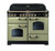Falcon Classic Deluxe 110cm Induction Range Cooker Olive Green Brass CDL110EIOGBR