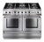 Falcon Continental 110cm 5 Burner Dual Fuel Range Cooker Stainless Steel FCON1092DFSS