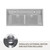Amore Sofia 75cm Undermount Rangehood UMSOFIA75M32