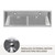 Amore Sofia 90cm Undermount Rangehood UMSOFIA9M16