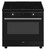 Smeg Classic 90cm Freestanding Oven with Induction Cooktop CX91IMBL