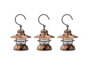 Barebones Edison Mini LED Lanterns - 3-Pack (Copper)