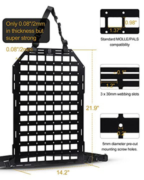 OneTigris Multi-tasche Visier Panel Auto Sonnenblende Organizer CD