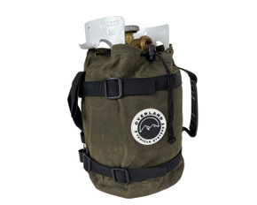 Propane Bag With Handle And Straps - #16 Waxed Canvas Propane Bag With Handle And Straps - #16 Waxed Canvas