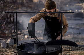 Barebones Heavy Duty Chef Apron - Black