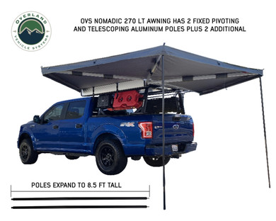 Nomadic Awning 270 LT with Complete Wall Package - Driver Side