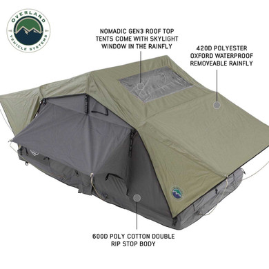 Nomadic 2 Standard Roof Top Tent - 2 Person