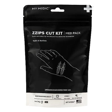 My Medic - ZZips Cut Kit - Wound Closure Devices, A Revolution in Suture Alternatives