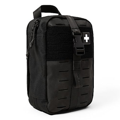 My Medic - MyFAK Standard First Aid Kit - Comprehensive, 140+ Items, Black