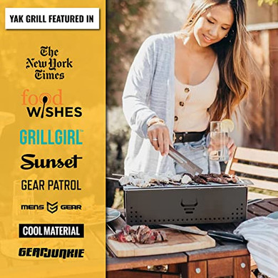 Yak Mesh Grill Grate | Designed for The Yak 400 Series Grill | Perfect for Small, Delicate, Hard-to-Skewer Ingredients | Crafted from Food-Grade Chromed Steel | Easy to Clean and Highly Durable