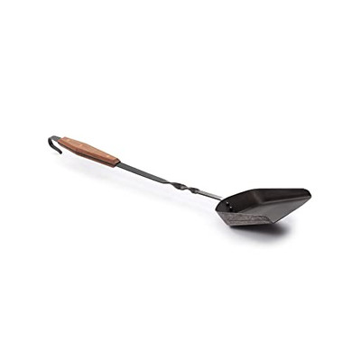 Barebones Ash Shovel, Charcoal Scoop, and Coal Shovel - Formal Fire Pit Shovel and Scoop Shovel Set