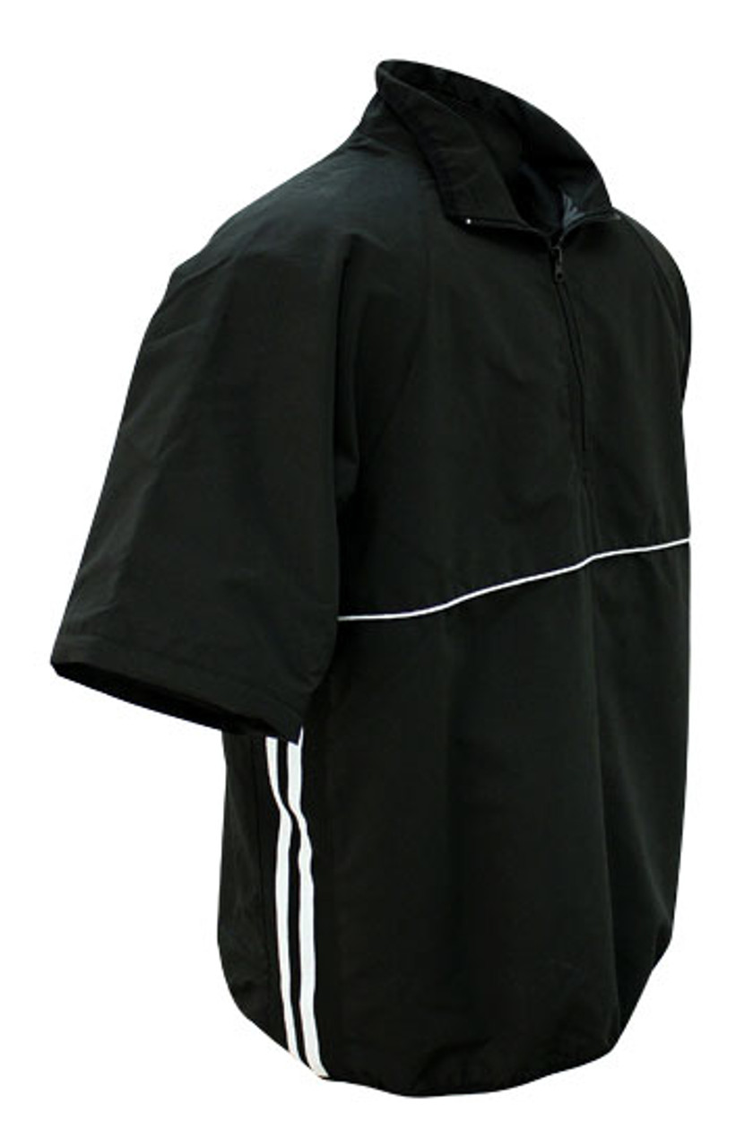 Smitty Major League Style Fleece Lined Umpire Jacket - Black and White