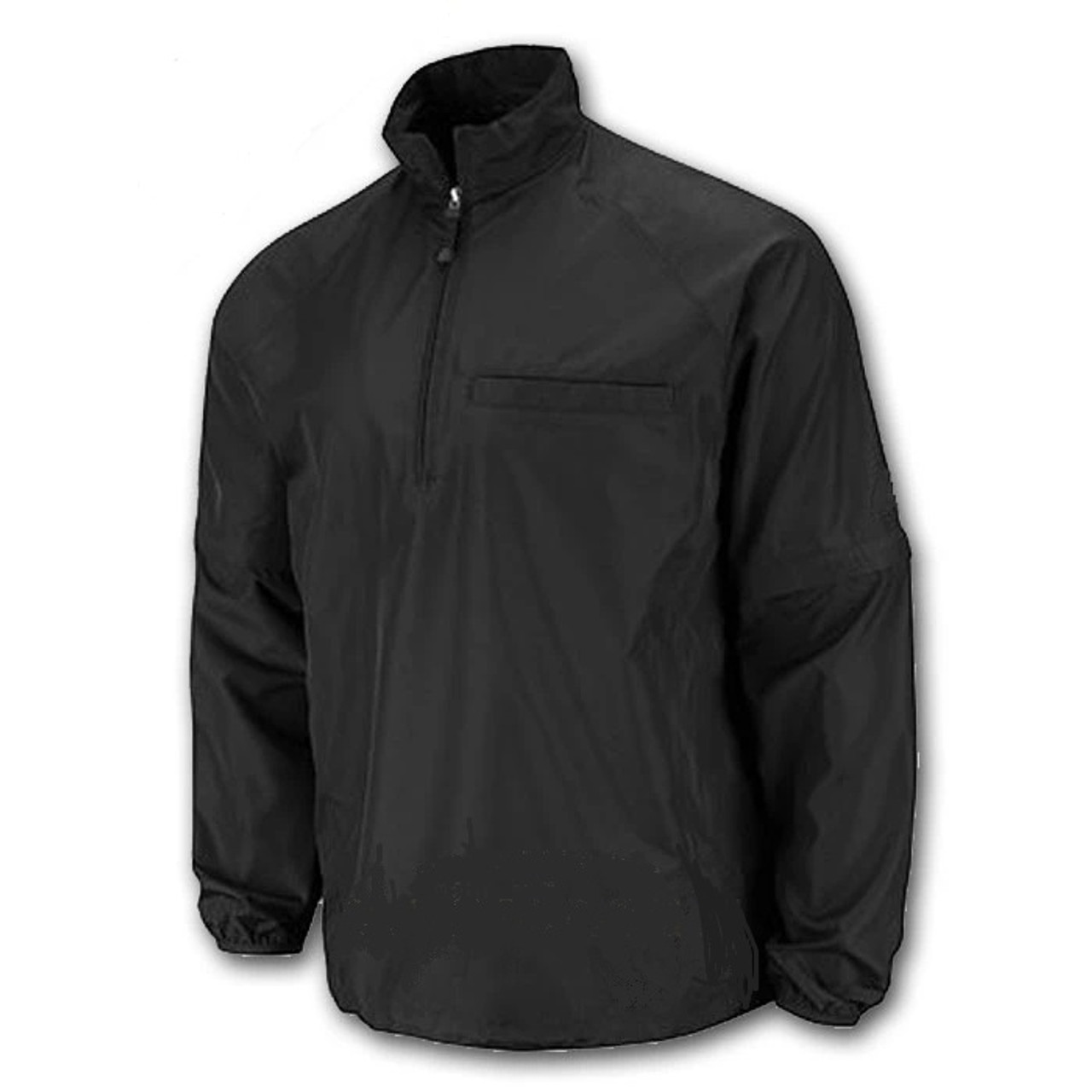 Smitty Major League Style Fleece Lined Umpire Jacket - Black and