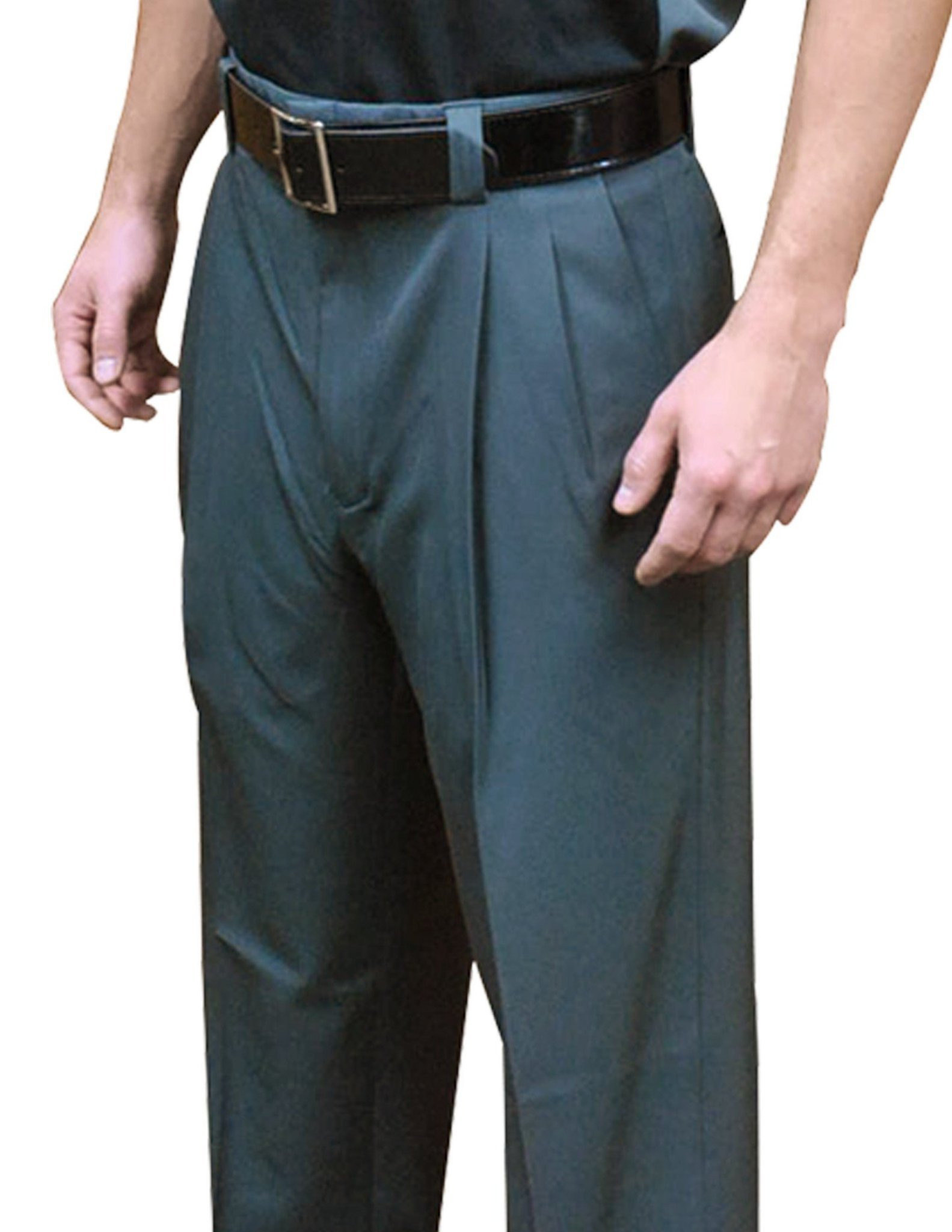 Combo Plate & BaseHeather Grey Umpire Flat Front Umpire Pants Get