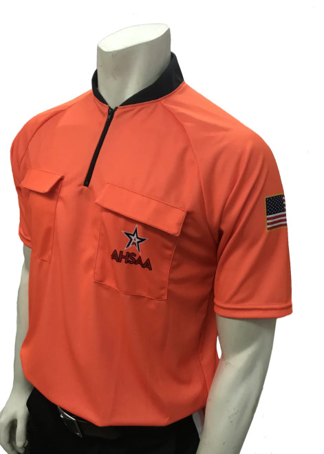 AHSAA Smitty "Made in USA" - Dye Sub Alabama Soccer Short Sleeve Shirt Available In Orange and Green