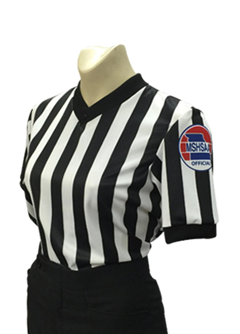 "MSHSAA" MISSOURI WOMEN'S **NEW "BODY FLEX" BASKETBALL V-NECK SHIRT