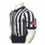 Smitty Made in USA **NEW "BODY FLEX" Mens 1" Black and White Striped V-Neck Basketball and Wrestling Referee Shirt