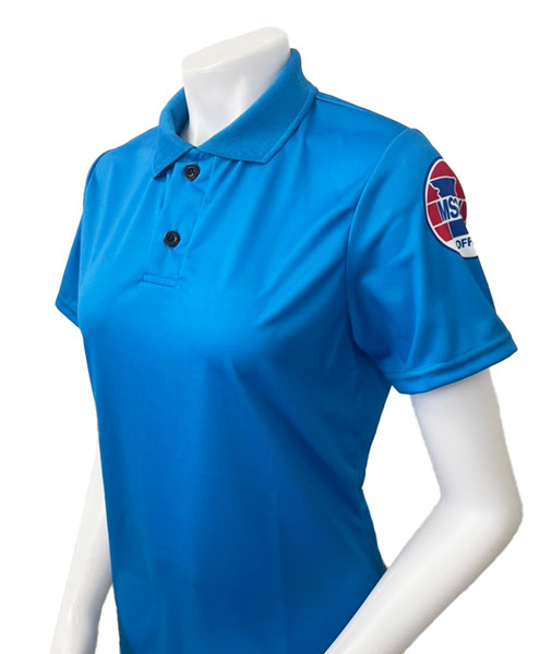 USA439MO-BB - Smitty "Made in USA" - BRIGHT BLUE - MSHSAA Volleyball Women's Short Sleeve Shirt