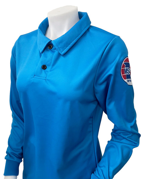 Smitty "Made in USA" - BRIGHT BLUE - MO (MSHSAA) Volleyball Women's Long Sleeve Shirt