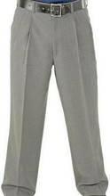 Charcoal Gray Pleated Umpire Pants - Plate - GR8 Call – GR8 CALL