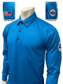 Smitty "Made in USA" - BRIGHT BLUE - KS Volleyball Men's Long Sleeve Shirt With Flag