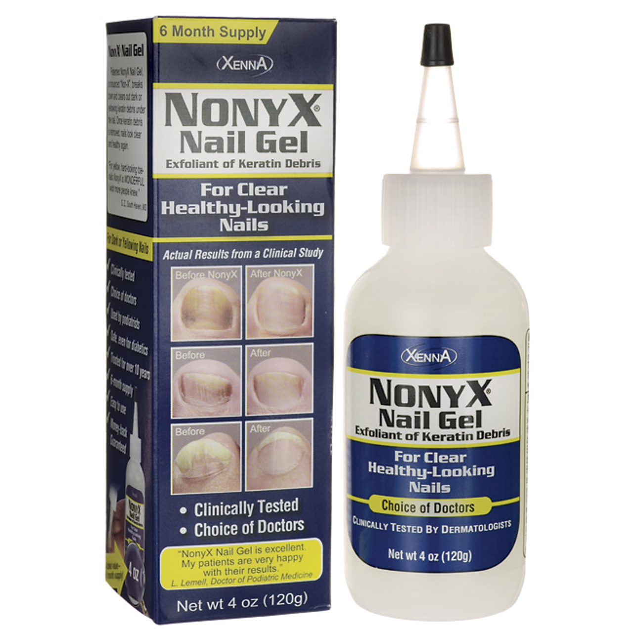 NonyX Nail Gel Treat Nail Fungus for Healthy Nails