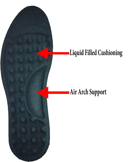 Amazing Insoles - AIR & Fluid Filled w. Arch Support Amazing Insoles - AIR & Fluid Filled w. Arch Support
