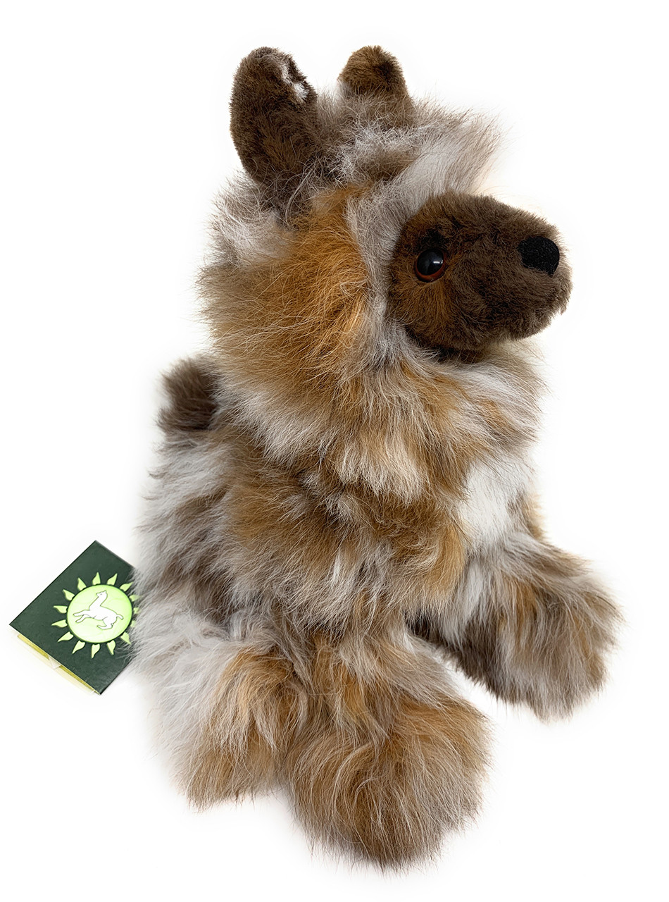 Purple Baby Alpaca Bear Medium