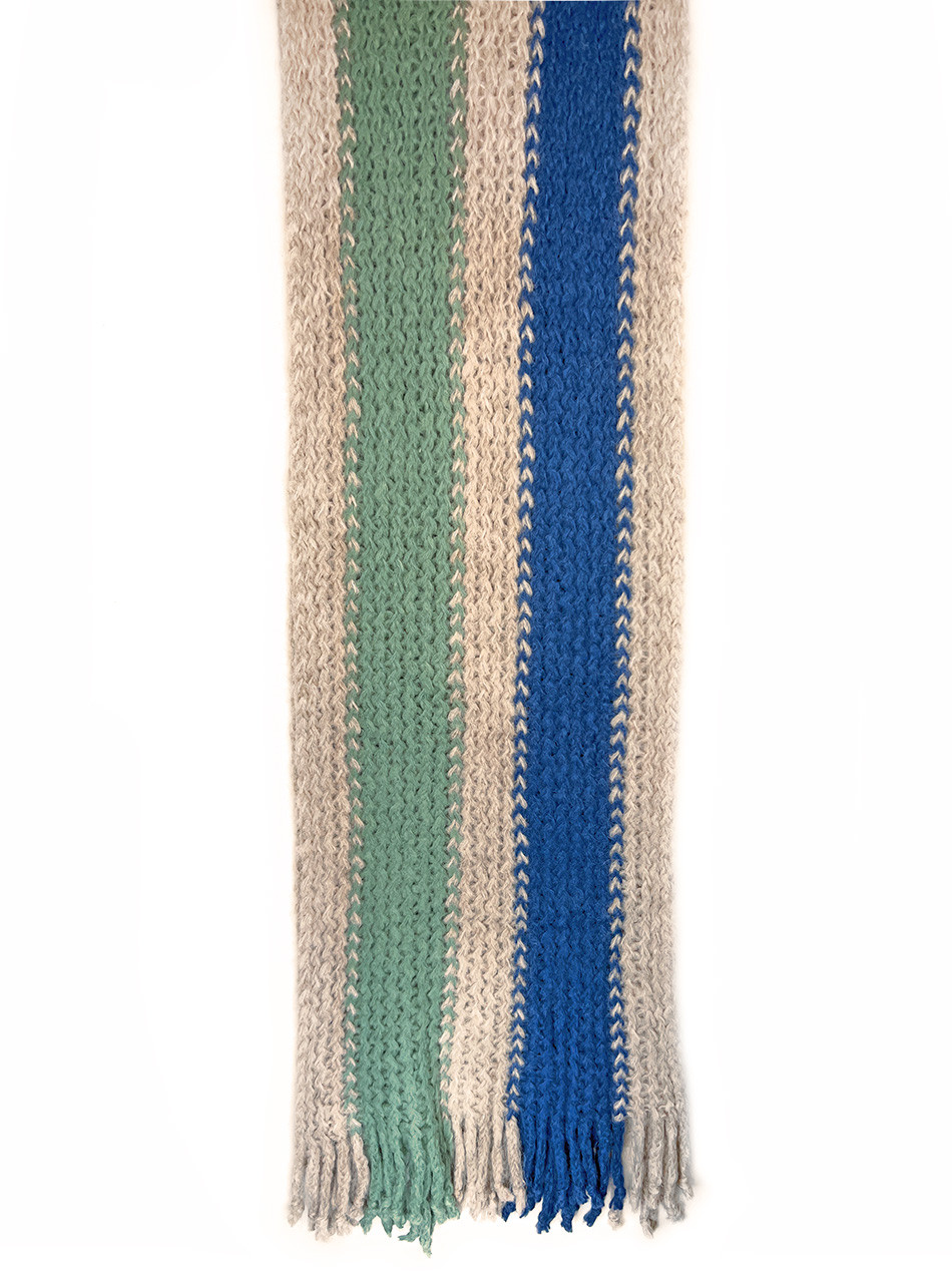 Chunky Knit Amberly Alpaca Scarf - Thick & Cozy! | Sun Valley