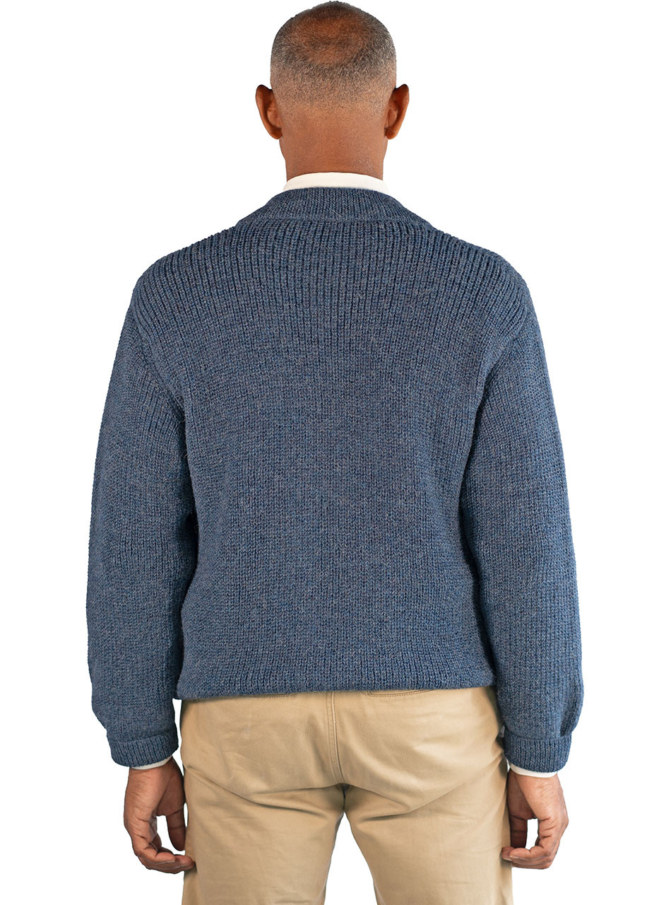 Men's Alpaca Full-Zip Cardigan with Pockets | Sun Valley Alpaca Co