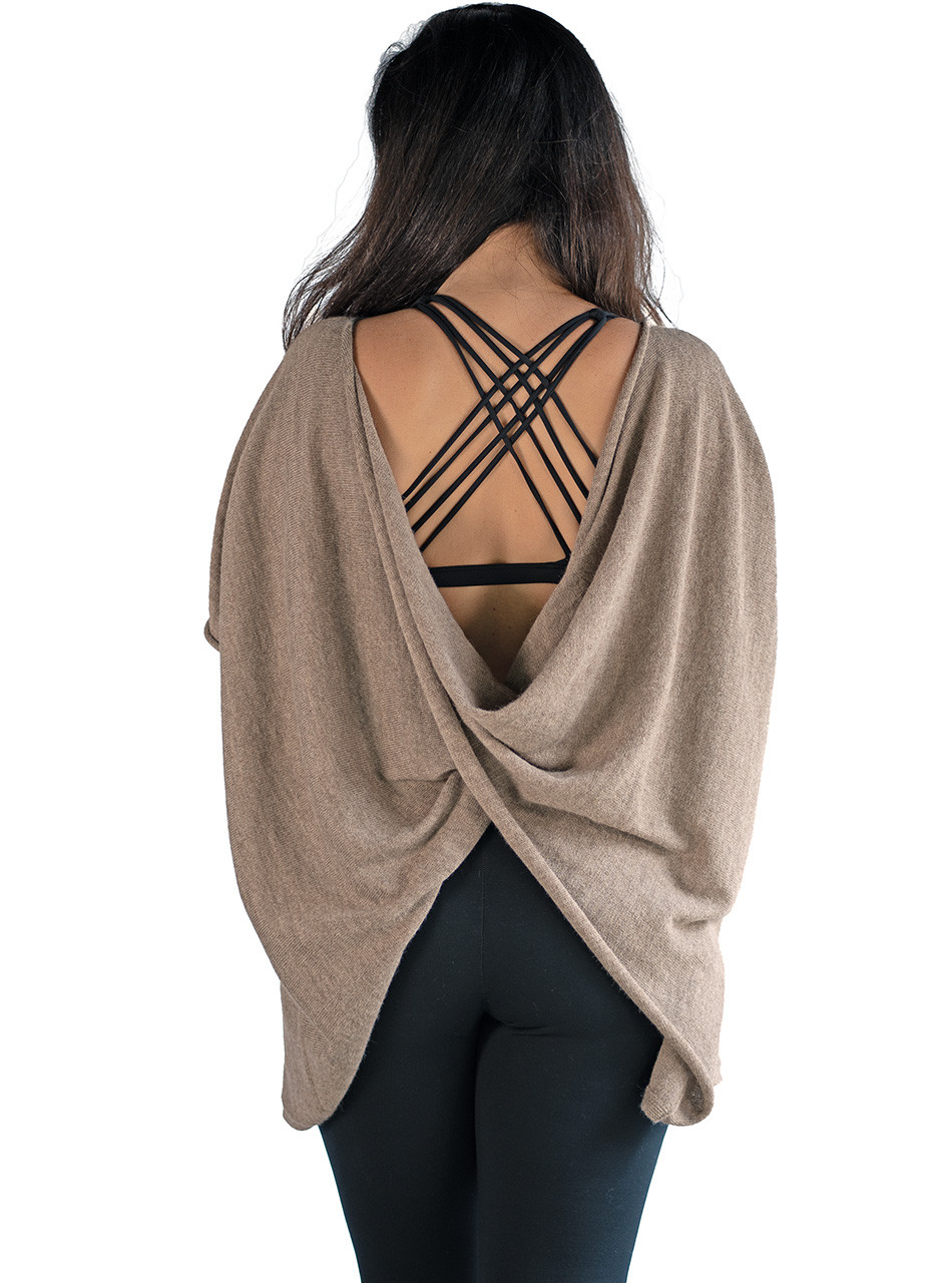 【THE ROW】Voluminous poncho in cotton and silk voile Cedar Top Black in Cotton and Silk – The Row