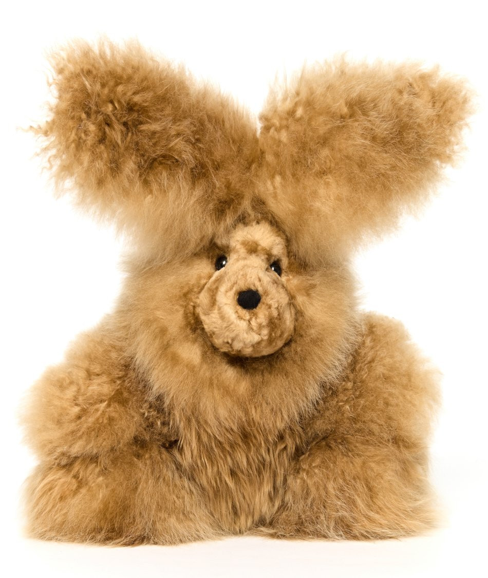 Alpaca Fur Floppy Bunny Stuffed Animal | Sun Valley Alpaca Co
