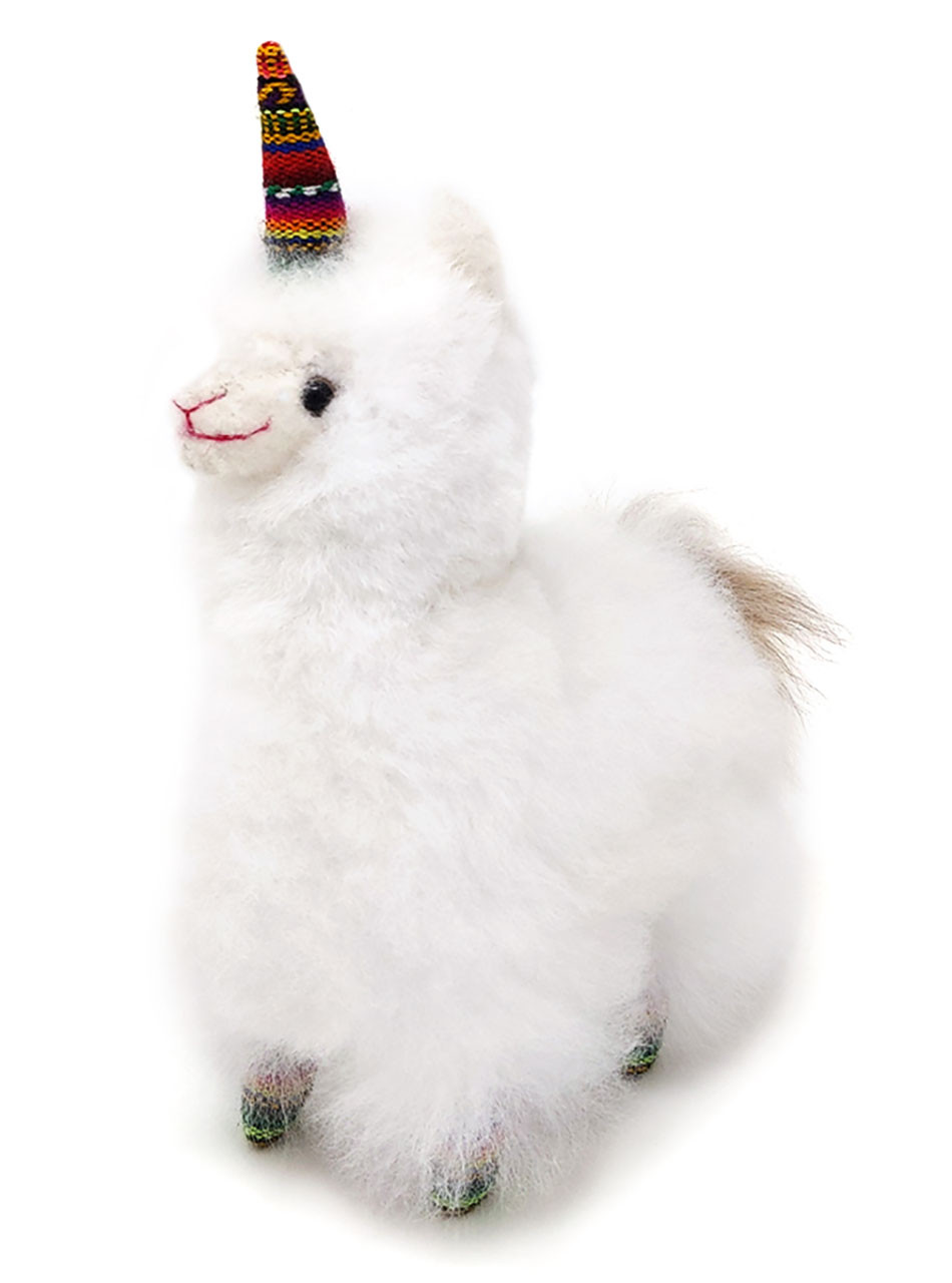 unicorn alpaca plush