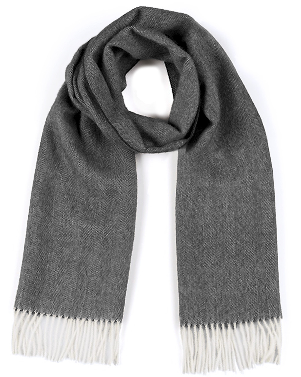 100% Baby Alpaca Wool Herringbone Scarf | Sun Valley Alpaca Co.