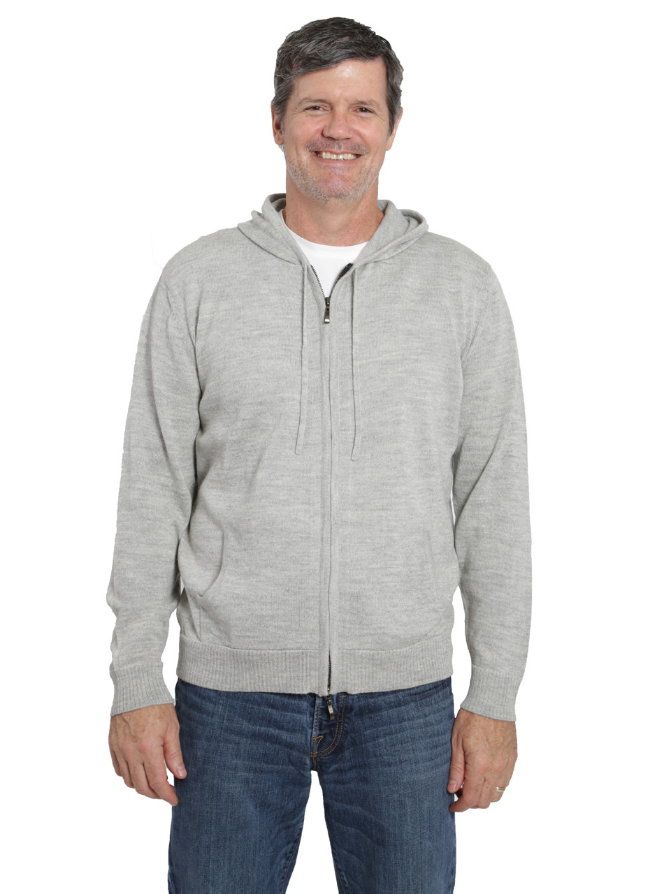 alpaca zip up sweater