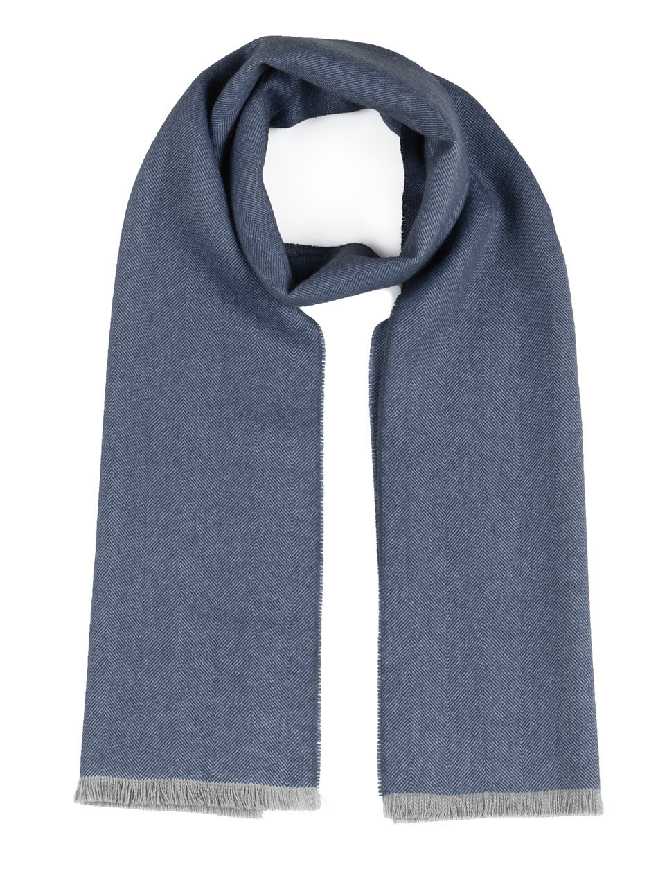 Luxury Baby Alpaca Chevron Scarf | Eyelash Fringe Limited Edition