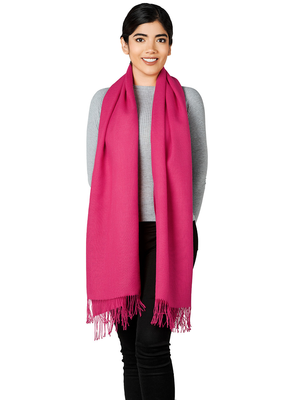 Oversized Pink Scarf