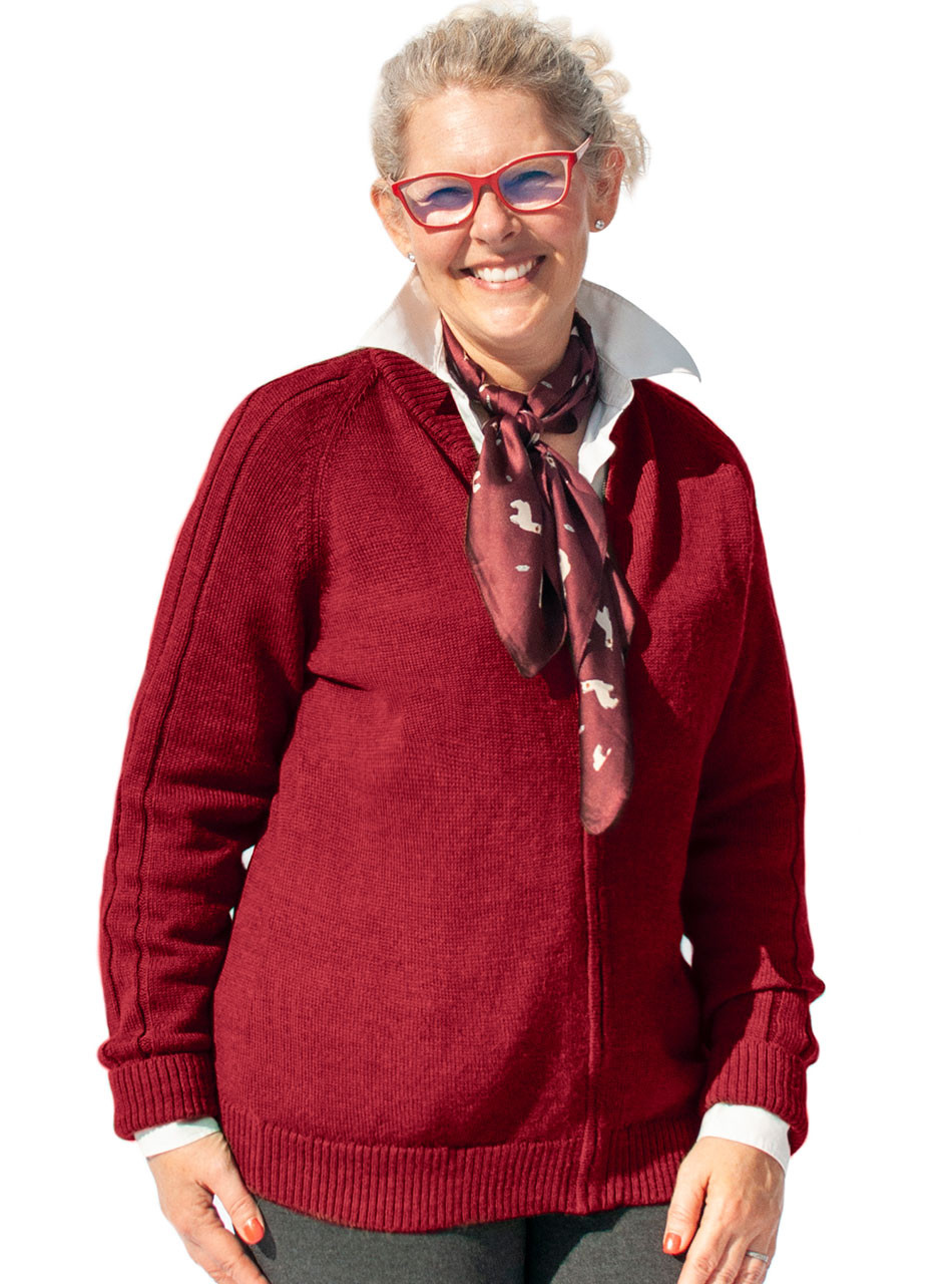 Mr. Rogers Cardigan Sweater - Raglan Rib Sleeve, Beautiful