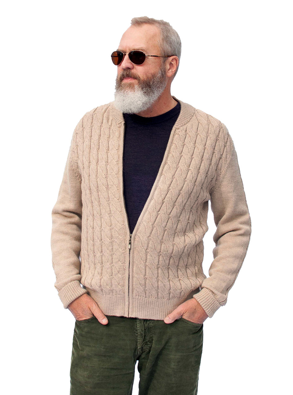 Mister Rogers Cable Knit Cardigan Sweater, It's A Beautiful Day in ...