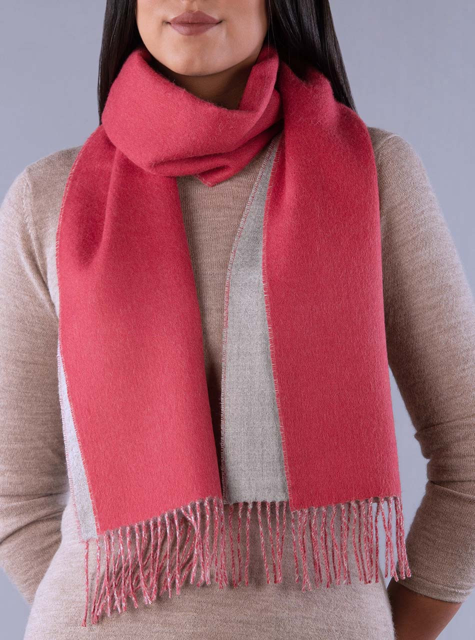 その他 FAB Scarf for a Scarf Promo RF Silk scarf - Pink print