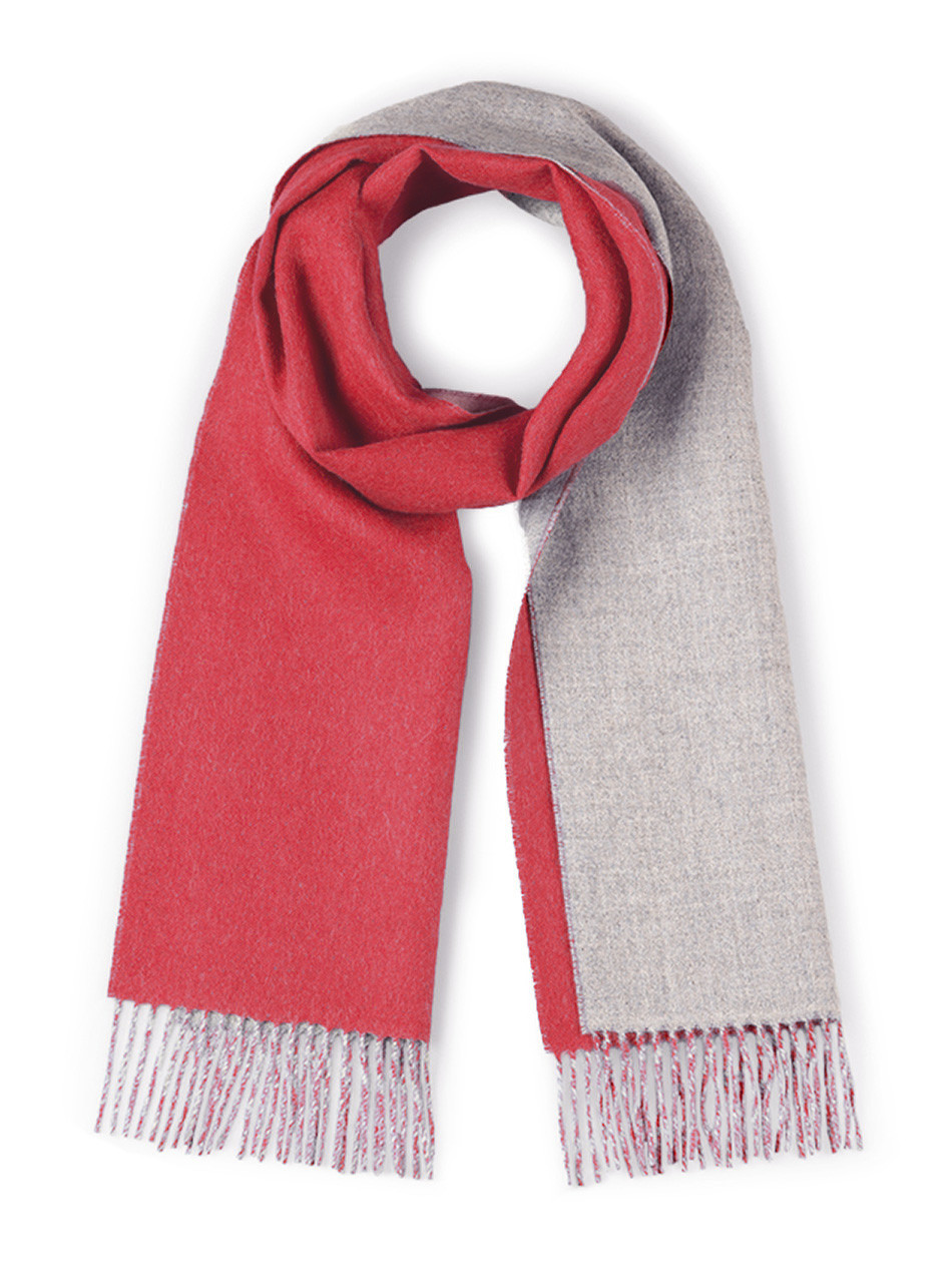 Women's Double Face Baby Alpaca Scarf – 100% Pure Luxury Wool