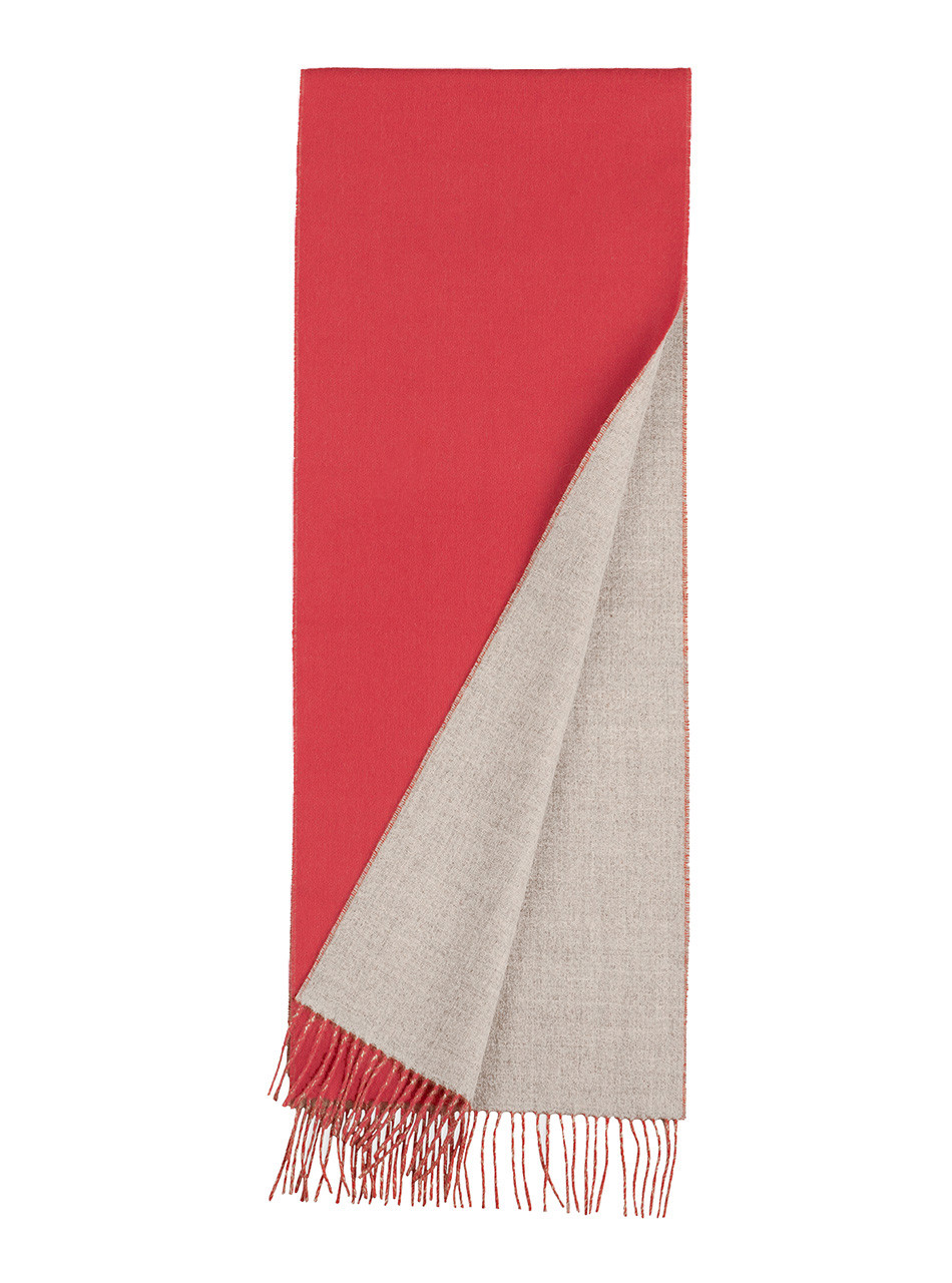 Women's Double Face Baby Alpaca Scarf – 100% Pure Luxury Wool