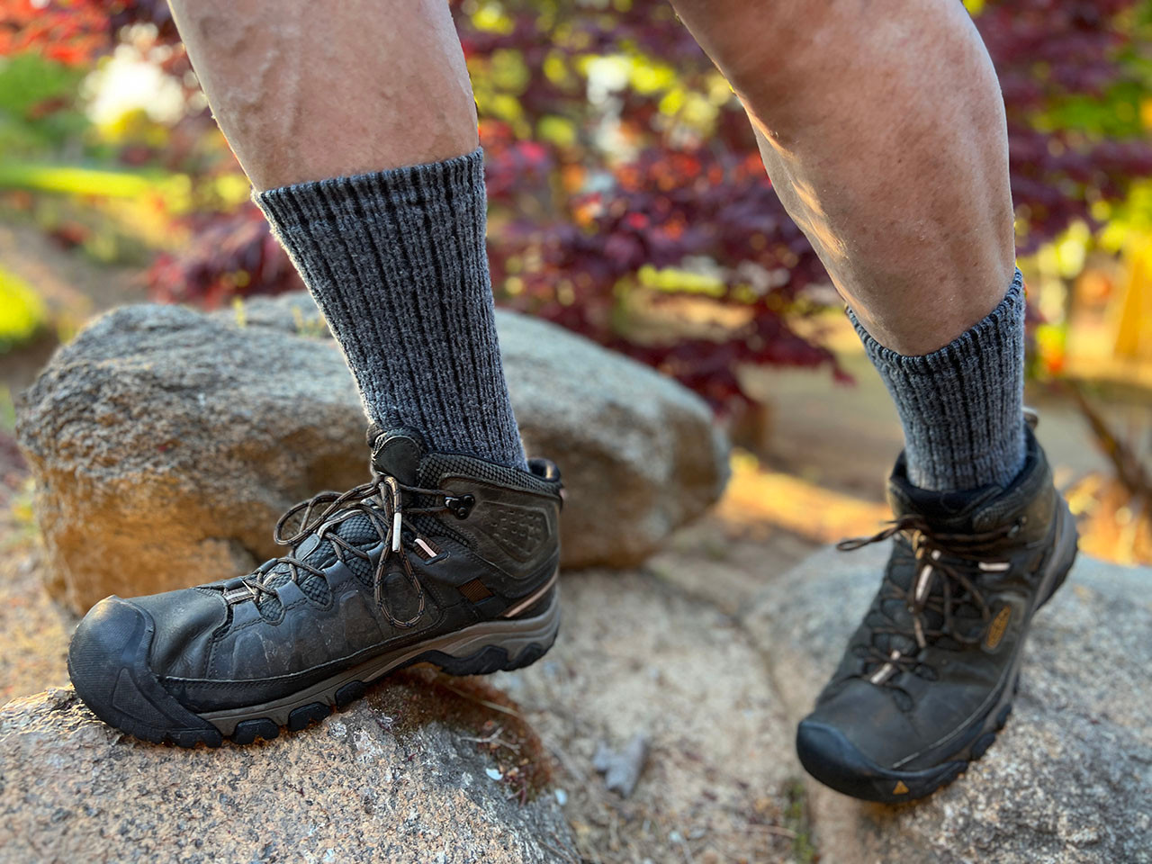 Ultimate Trekker Boot Socks for Men Women Sun Valley Alpaca