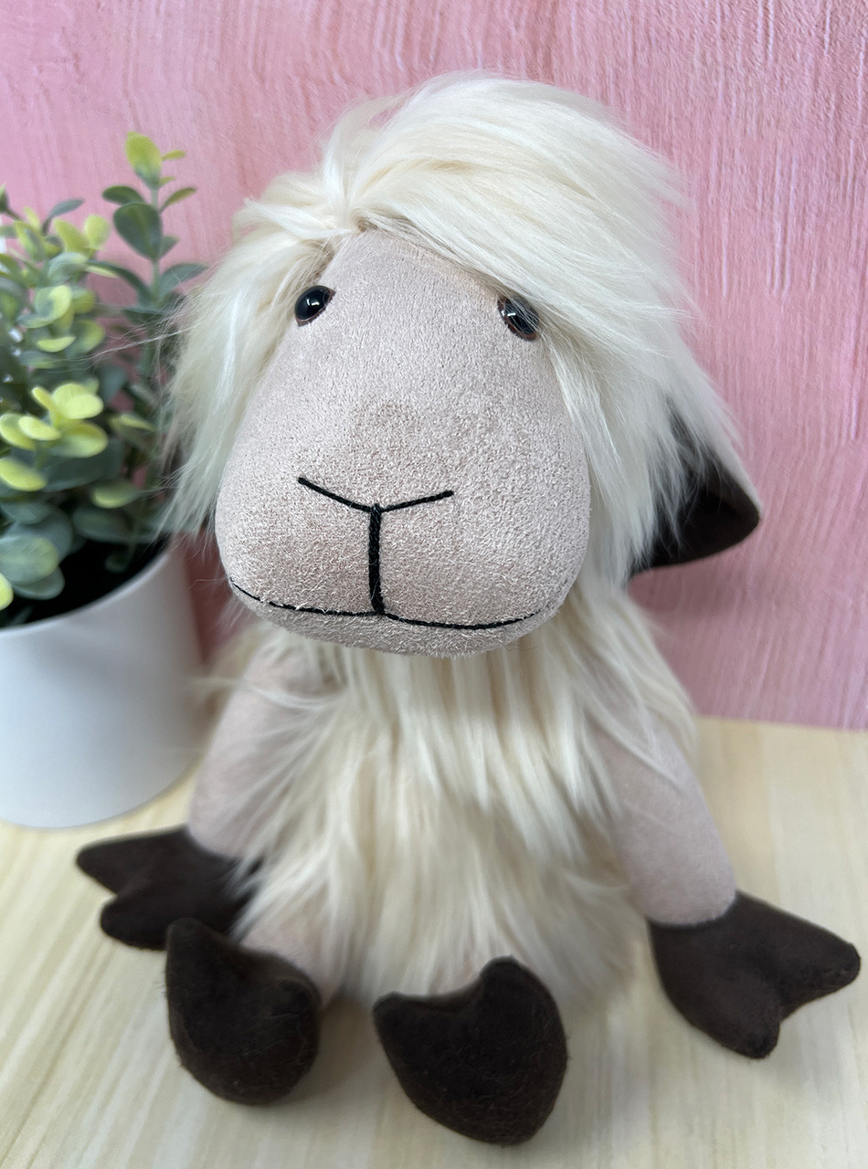 Wacky Sheep Alpaca Fur Stuffed Animal | Sun Valley Alpaca Co