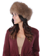 Alpaca Fur Hat Side