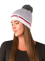 Red Stripe Sock Monkey Alpaca Wool Beanie for Adults
Women's Hat Front