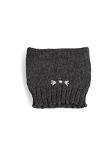 Mochi Cat Ears Alpaca Beanie Flat.