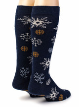 Winter's Special Snowflake Alpaca Socks
Rear View