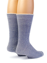 Kozy Kick-Back Terry Alpaca Crew Socks Back View